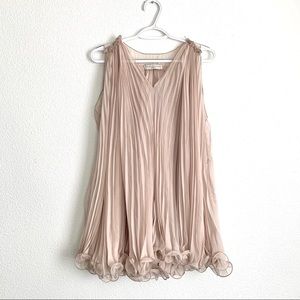💗 Stella McCartney Silk Pleated Top 💗